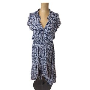 1.STATE Wildflower Bouquet High/Low Flounce Dress Size Medium